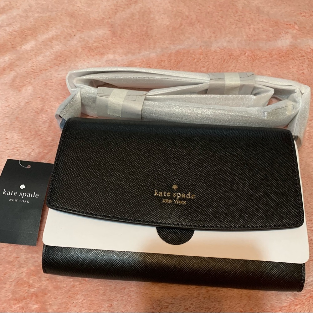 BRAND NEW WITH TAGS black Kate Spade crossbody